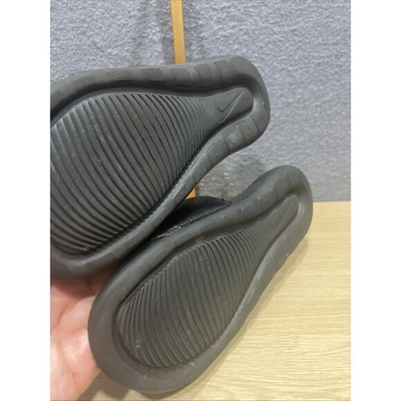 Nike Benassi JDI Slides Sandals Black/White Womens Size 8 CN9675-002 - Picture 6 of 8